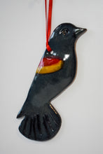 Load image into Gallery viewer, Red-Winged Blackbird Ornament