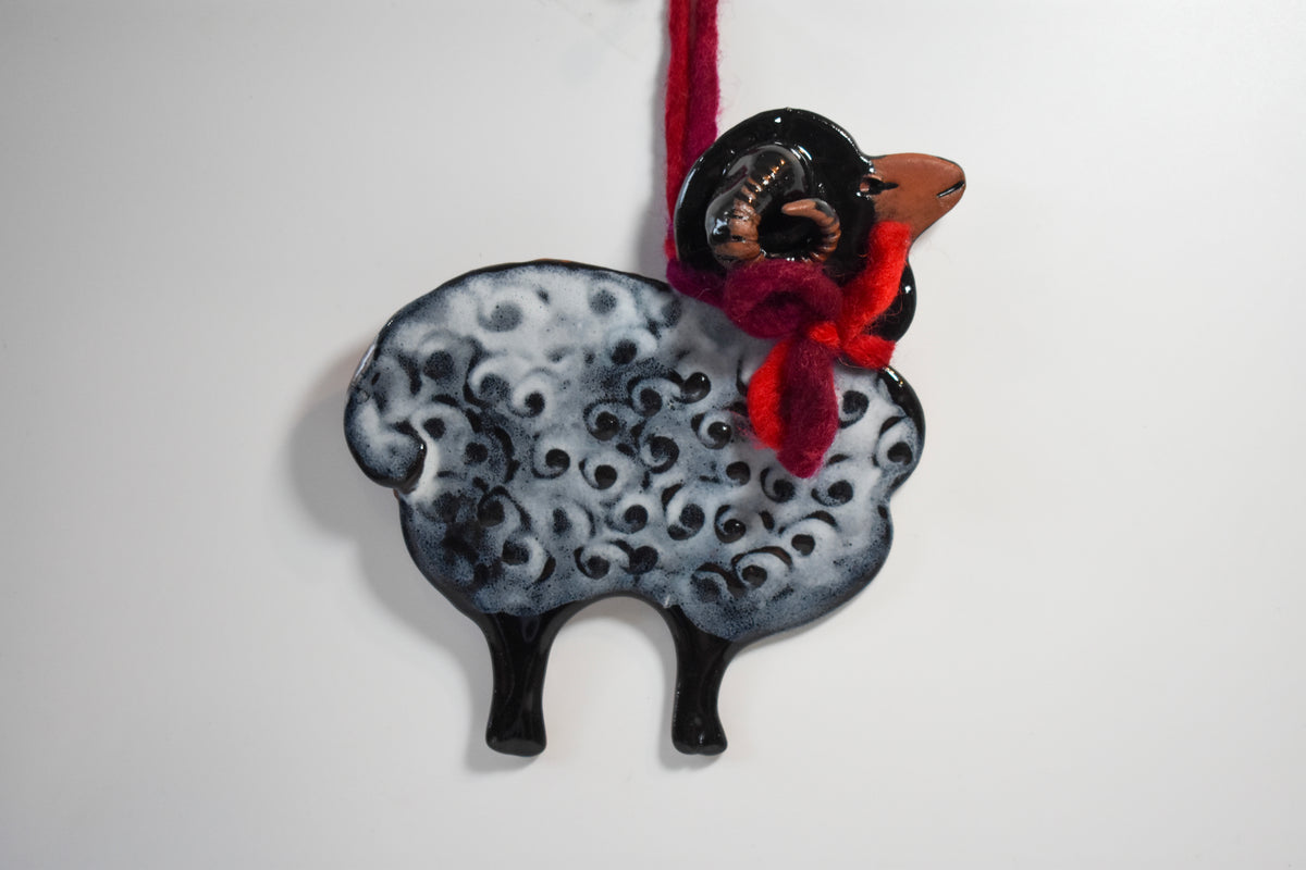 Sheep Ornament – Wayne Village Pottery