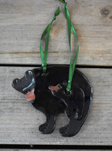 Load image into Gallery viewer, Black Bear with Cub Ornament