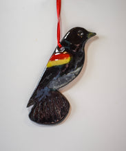 Load image into Gallery viewer, Red-Winged Blackbird Ornament
