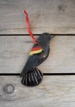Load image into Gallery viewer, Red-Winged Blackbird Ornament