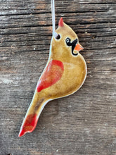 Load image into Gallery viewer, Female Cardinal Ornament